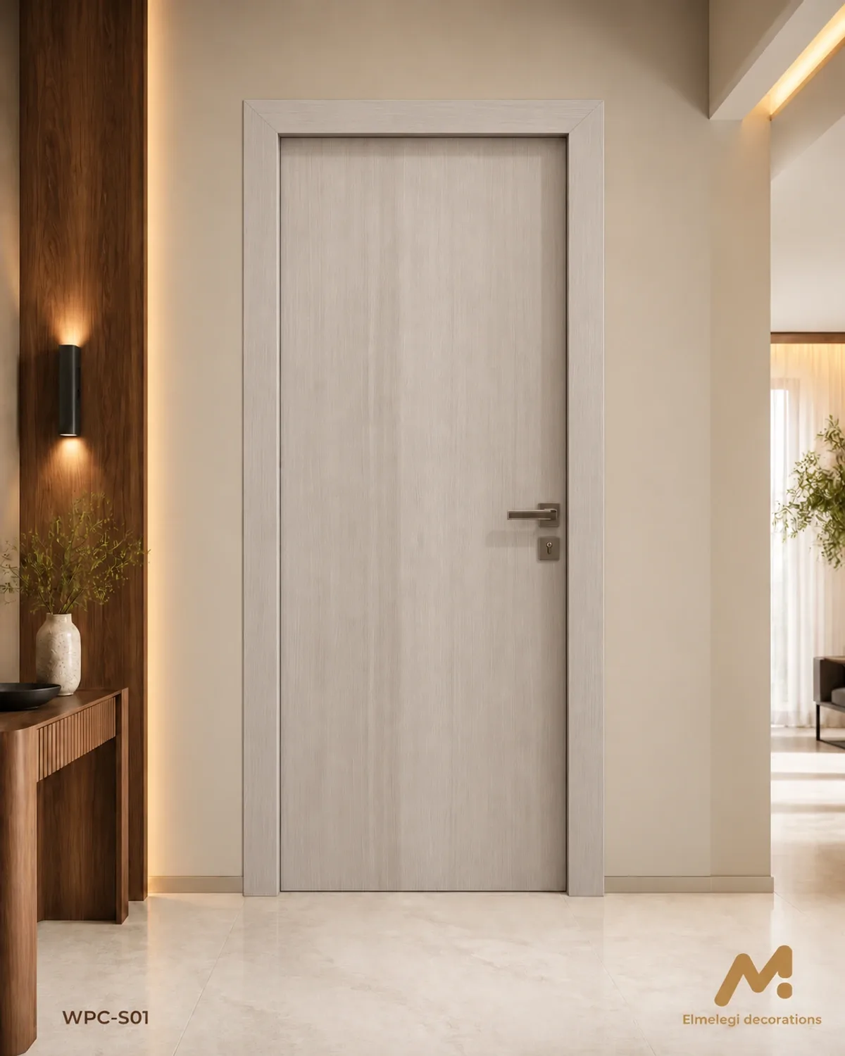 Interior doors Pearl Grey Woodgrain