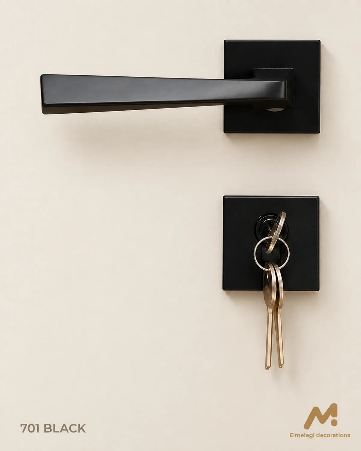 Door handles 701 BLACK